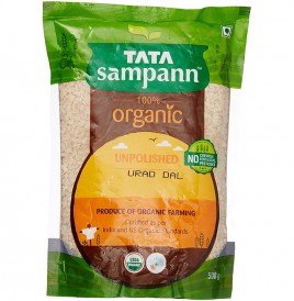 Tata Sampann Organic Unpolished Urad Dal  Pack  500 grams